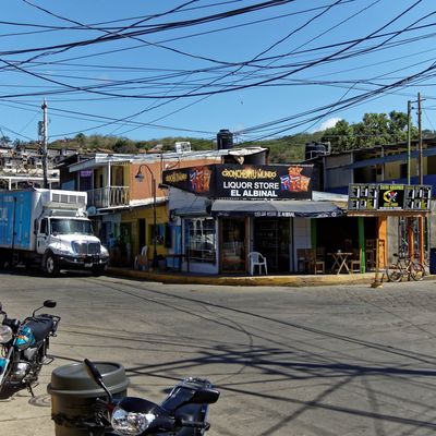 Kreuzung Innenstadt in San Juan del Sur